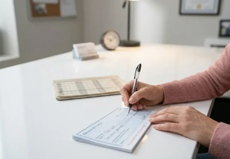 comment remplir un chèque