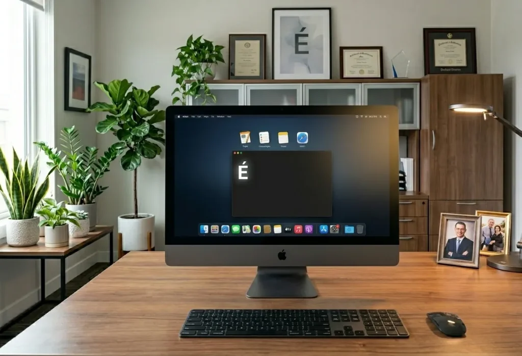 faire un é majuscule