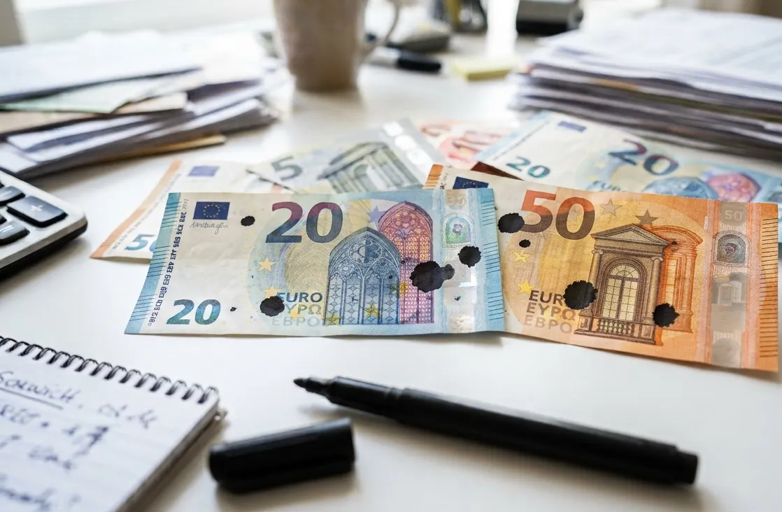 Billet marqué au feutre noir : peut-on encore l&rsquo;utiliser ?